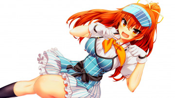 Картинка аниме unknown +другое+ девушка взгляд фон