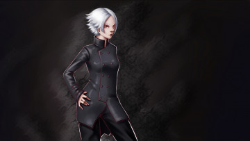 Картинка аниме unknown +другое+ пиджак взгляд фон девушка