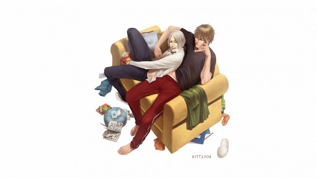 Обои картинки фото аниме, 19 days, 19, дней