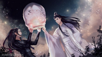 Картинка рисованное кино +мультфильмы the untamed неукротимый повелитель чэньцин мосян тунсю mo dao zu shi магистр дьявольского культа