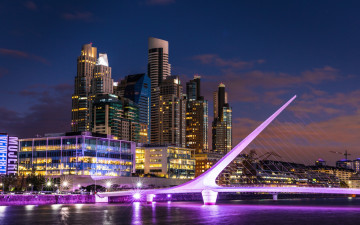 Картинка womans+bridge puente+de+la+mujer города буэнос-айрес+ аргентина womans bridge puente de la mujer