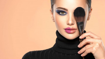 Картинка девушки анна+субботина модель портрет макияж