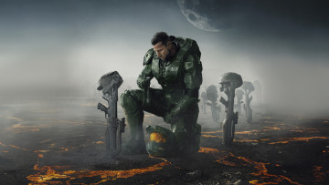 Картинка halo+ сериал+2022+–+ кино+фильмы сериал pablo schreiber master chief paramount фантастика боевик сeриал втoрoй ceзoн