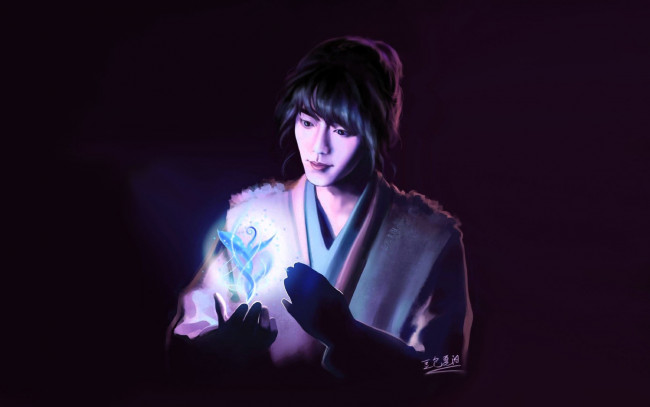 Обои картинки фото рисованное, кино,  мультфильмы, тан, сан, растение, магия