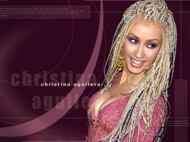 Обои картинки фото музыка, christina, aguilera