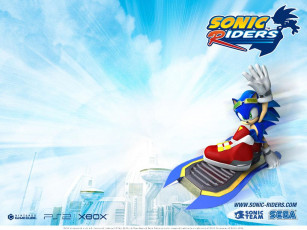Картинка видео игры sonic riders