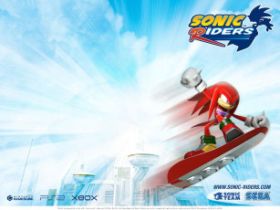 Картинка видео игры sonic riders