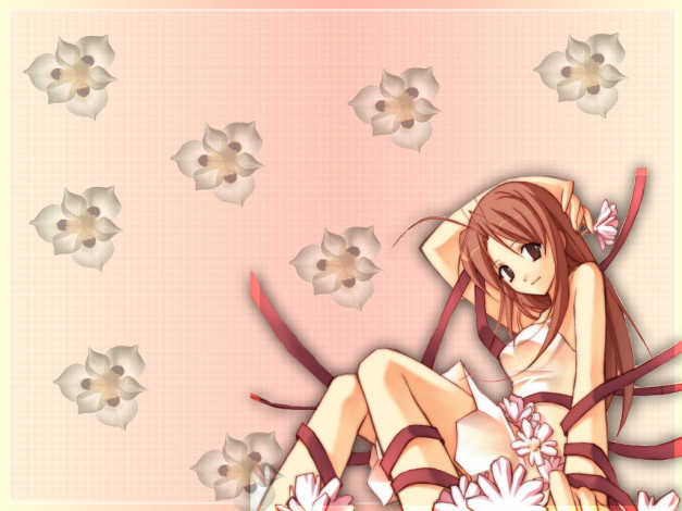 Обои картинки фото аниме, love, hina