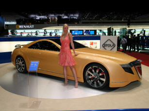 Картинка автомобили авто девушками