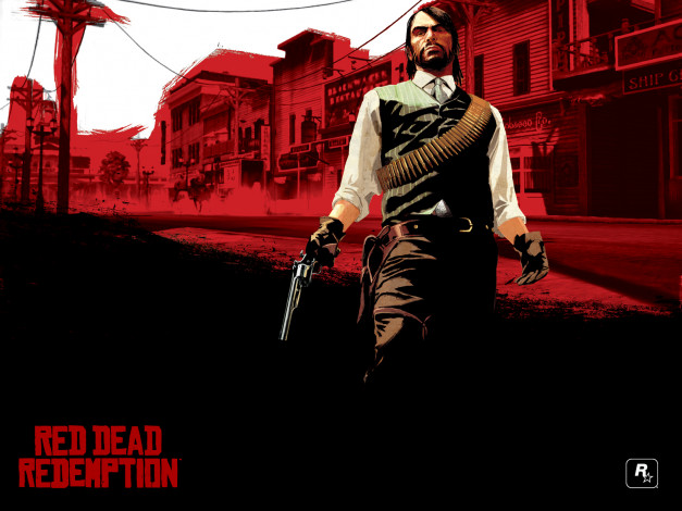 Обои картинки фото red, dead, redemption, видео, игры