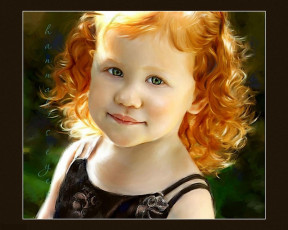 Картинка рисованные дети