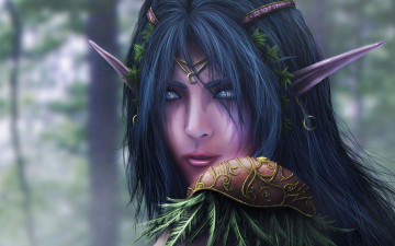 Картинка фэнтези эльфы