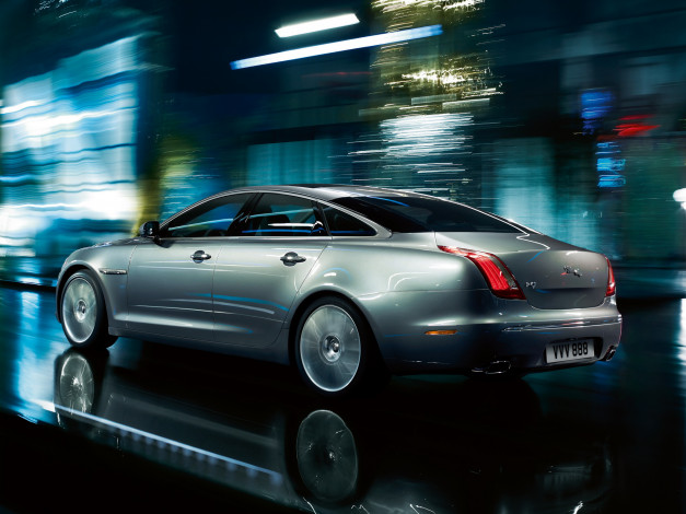 Обои картинки фото автомобили, jaguar, xj