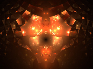 Картинка 3д графика fractal фракталы цвета узор фон