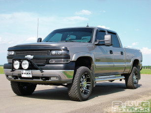 Картинка автомобили custom pick up chevy