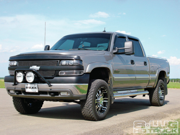 Обои картинки фото автомобили, custom, pick, up, chevy