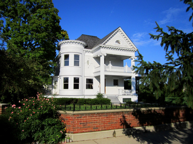 Обои картинки фото wilcox, house, `1903`, plymouth, mi, города, здания, дома, сша