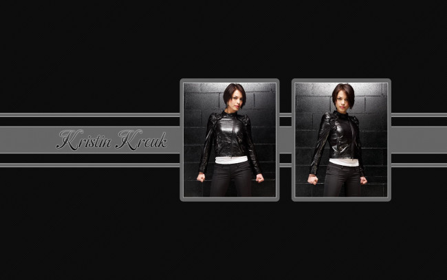 Обои картинки фото Kristin Kreuk, девушки, , , коллаж