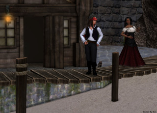 Картинка 3д графика people люди мужчина девушка