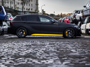 обоя автомобили, bmw, mh1, 400, темный, 2014, f20, racing, manhart