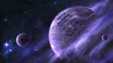 Картинка космос арт планеты