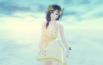 Картинка 3д+графика people+ люди девушка