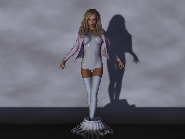 Обои картинки фото 3д графика, people , люди, взгляд, девушка