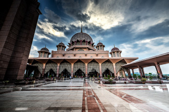Картинка putra+mosque города -+мечети +медресе мечеть