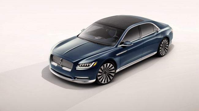 Обои картинки фото автомобили, lincoln, 2015г, concept, continental, линкoльн, прoтoтип, прeмиум класс