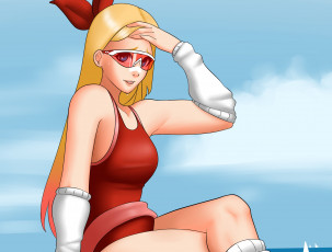 Картинка разное арты фон взгляд девушка