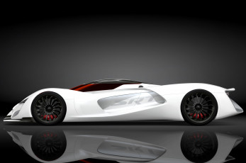 Картинка srt+tomahawk+concept автомобили 3д srt tomahawk vision gran turismo белый concept
