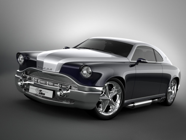 Обои картинки фото победа концепт, автомобили, 3д, победа, концепт, ссср, автомобиль, газ