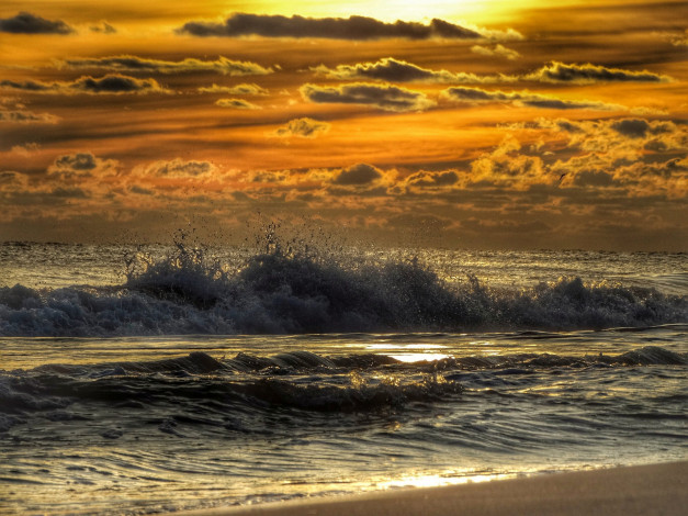 Обои картинки фото природа, восходы, закаты, рассвет