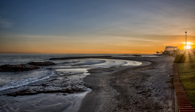 Обои картинки фото природа, восходы, закаты, рассвет