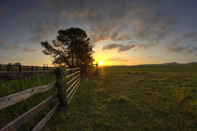 Обои картинки фото природа, восходы, закаты, рассвет