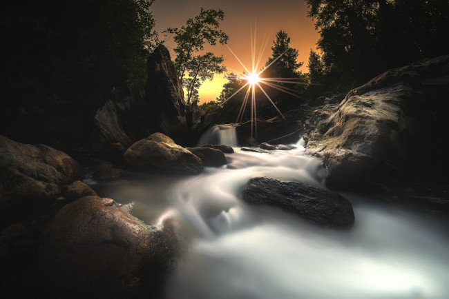 Обои картинки фото природа, восходы, закаты, рассвет