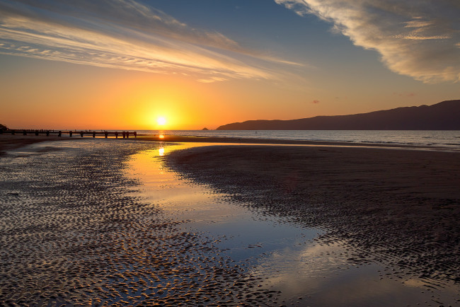 Обои картинки фото природа, восходы, закаты, рассвет