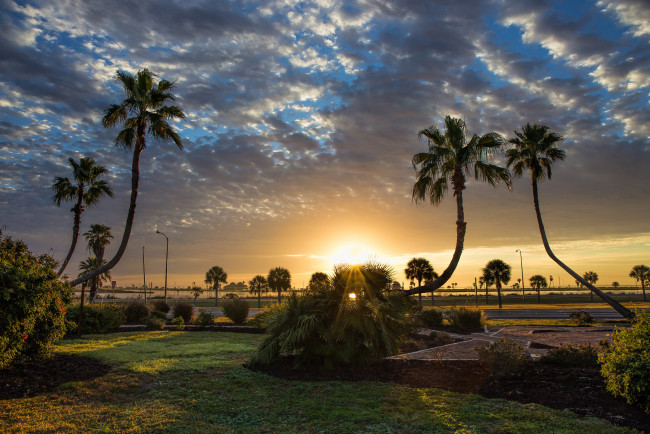 Обои картинки фото природа, восходы, закаты, рассвет