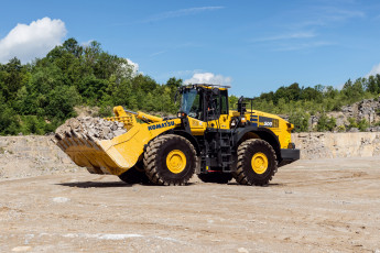Картинка техника фронтальные+погрузчики komatsu