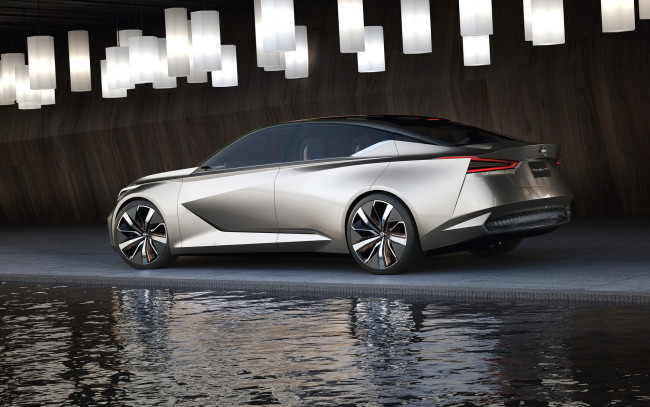 Обои картинки фото 2017-nissan-vmotion, автомобили, nissan, datsun
