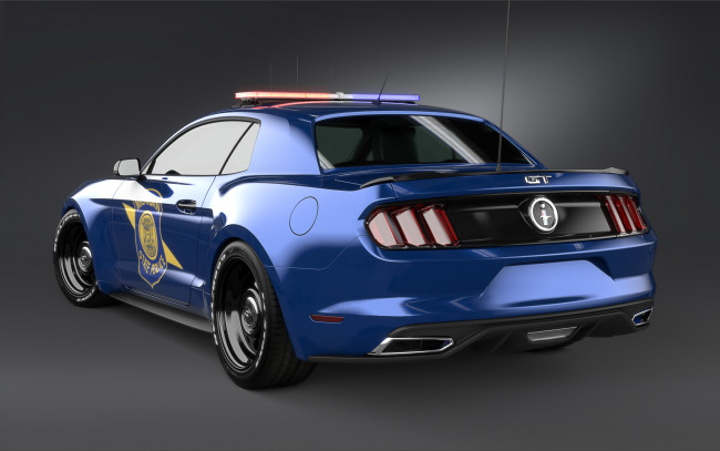 Обои картинки фото автомобили, 3д, 2017-ford-mustang-notchback