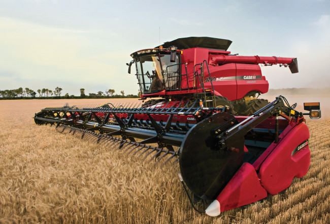 Обои картинки фото техника, комбайны, case