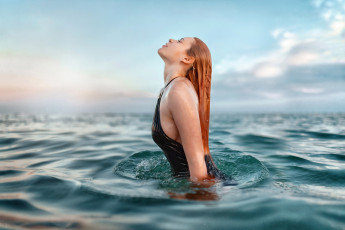 Картинка девушка девушки -unsort+ рыжеволосые+и+другие модель