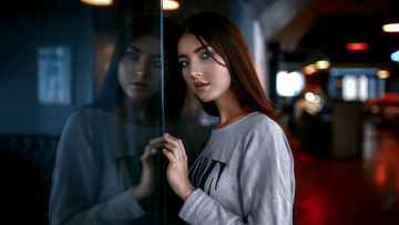 Картинка девушка девушки -unsort+ рыжеволосые+и+другие модель