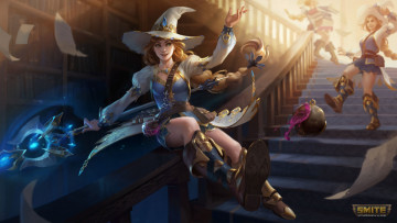 Картинка видео+игры smite the morrigan