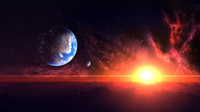 Обои картинки фото космос, арт, endless, nameless