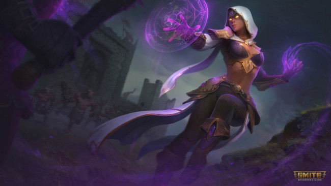 Обои картинки фото видео игры, smite, sol