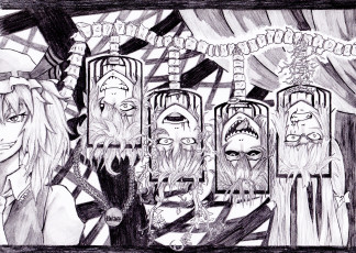 Картинка аниме touhou тоухоу