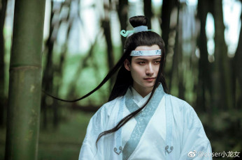 Картинка мужчины -+креатив +косплей лань ванцзи костюм тростник