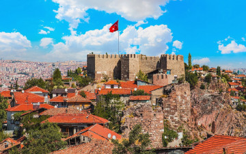 Картинка ankara+castle turkey города -+дворцы +замки +крепости ankara castle